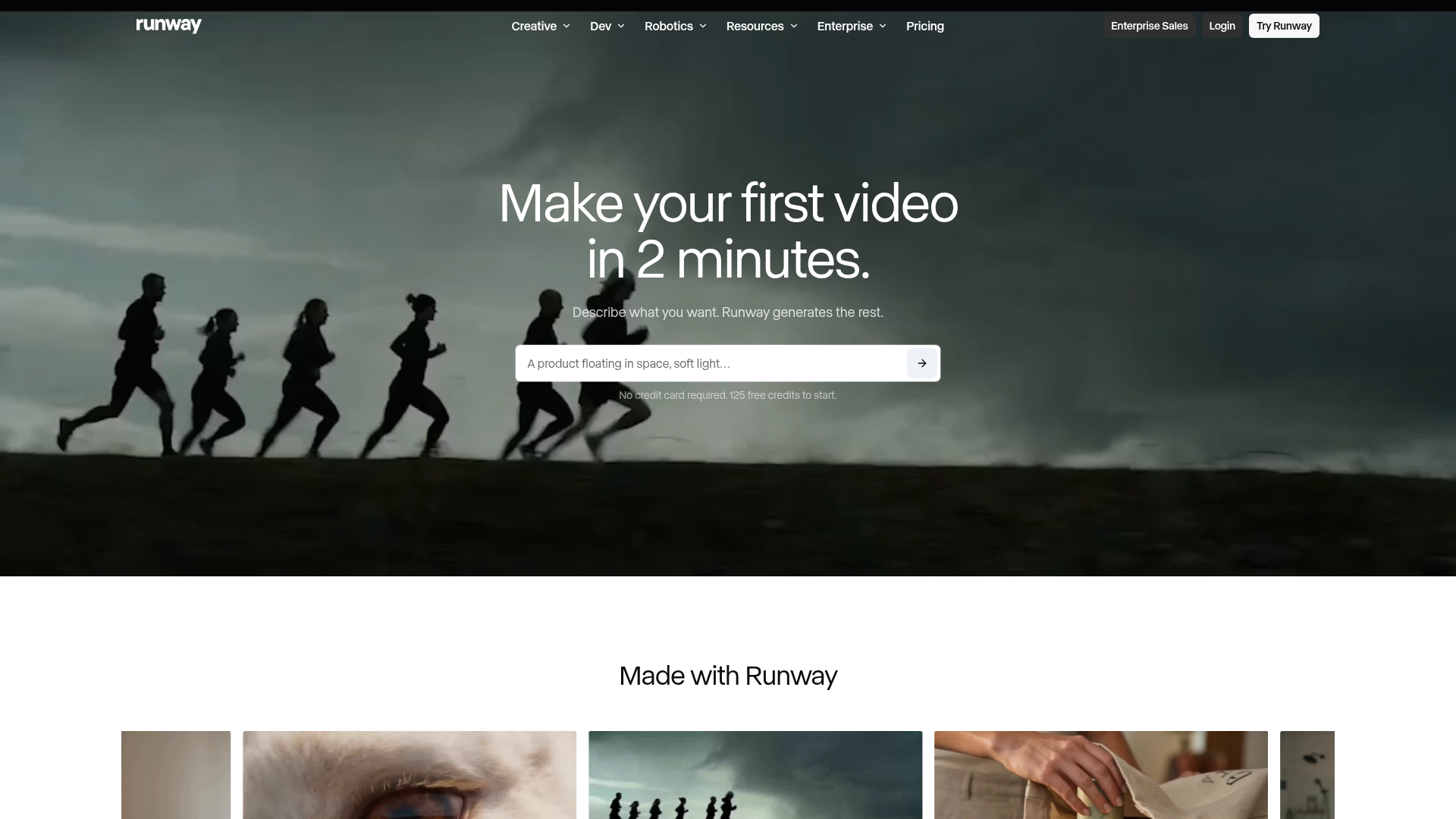 Runway AI video generation and Studio workflow