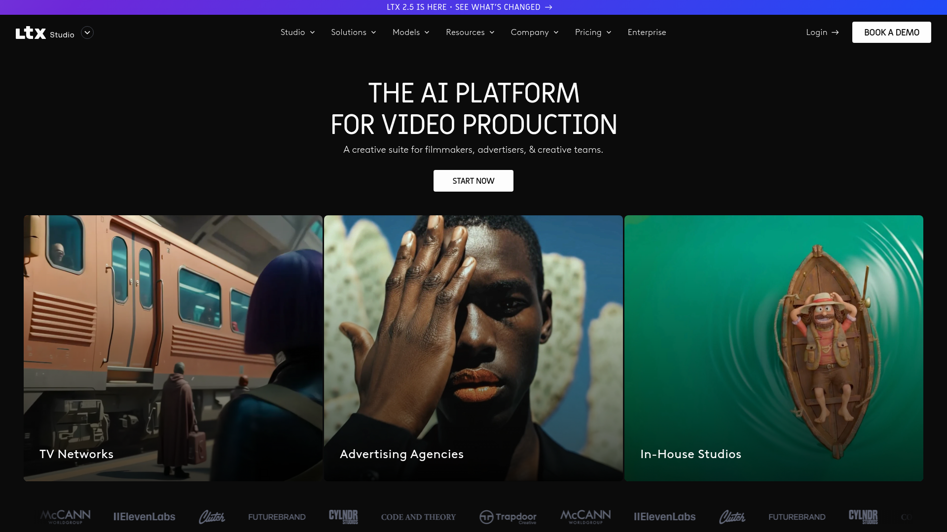 LTX Studio AI storyboard and video production platform