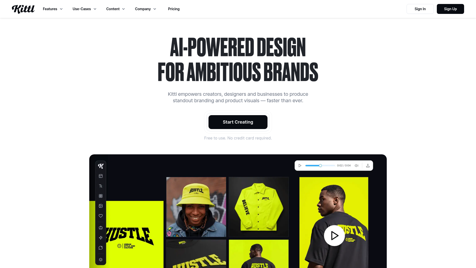 Kittl homepage
