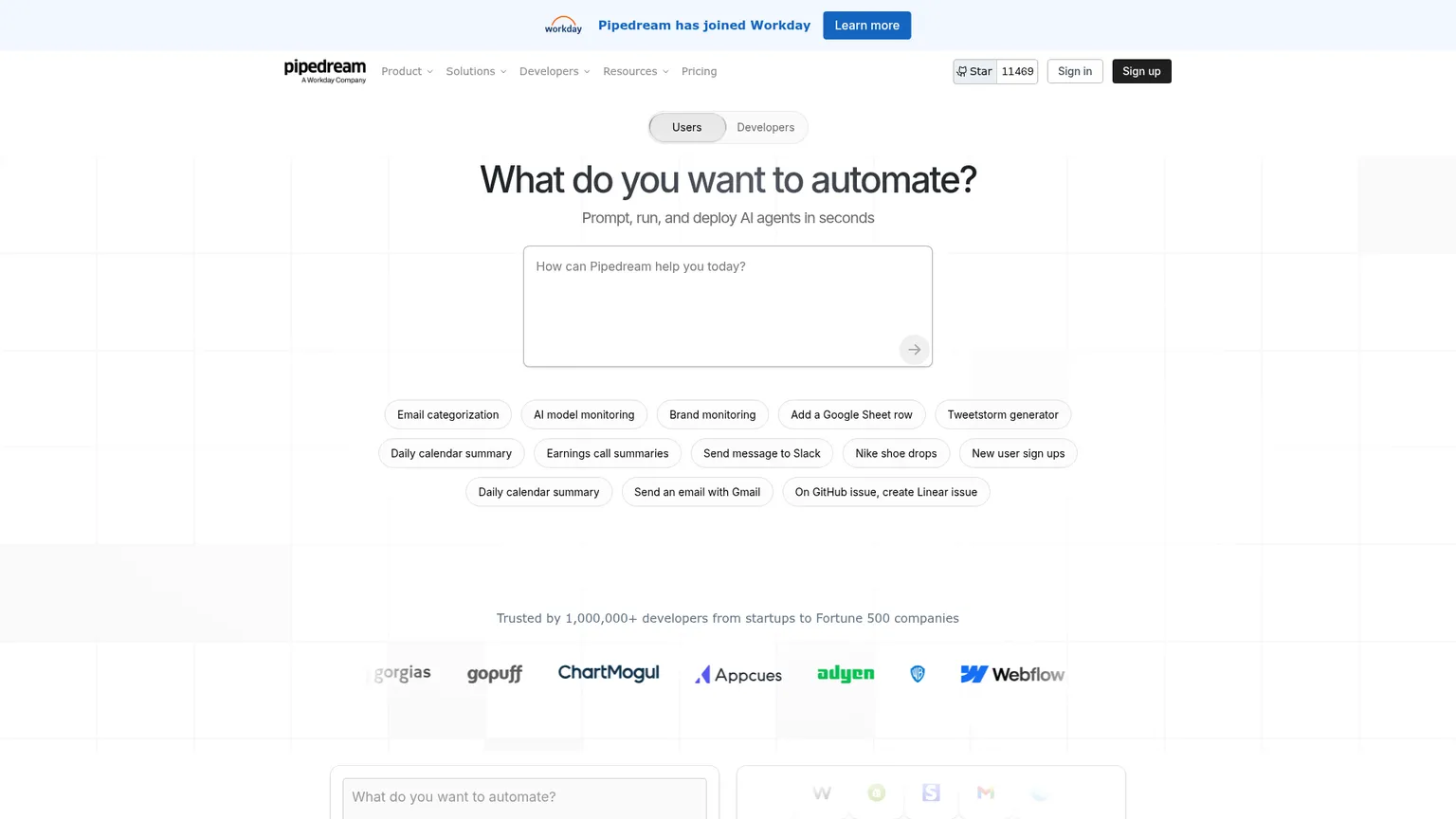 Pipedream screenshot