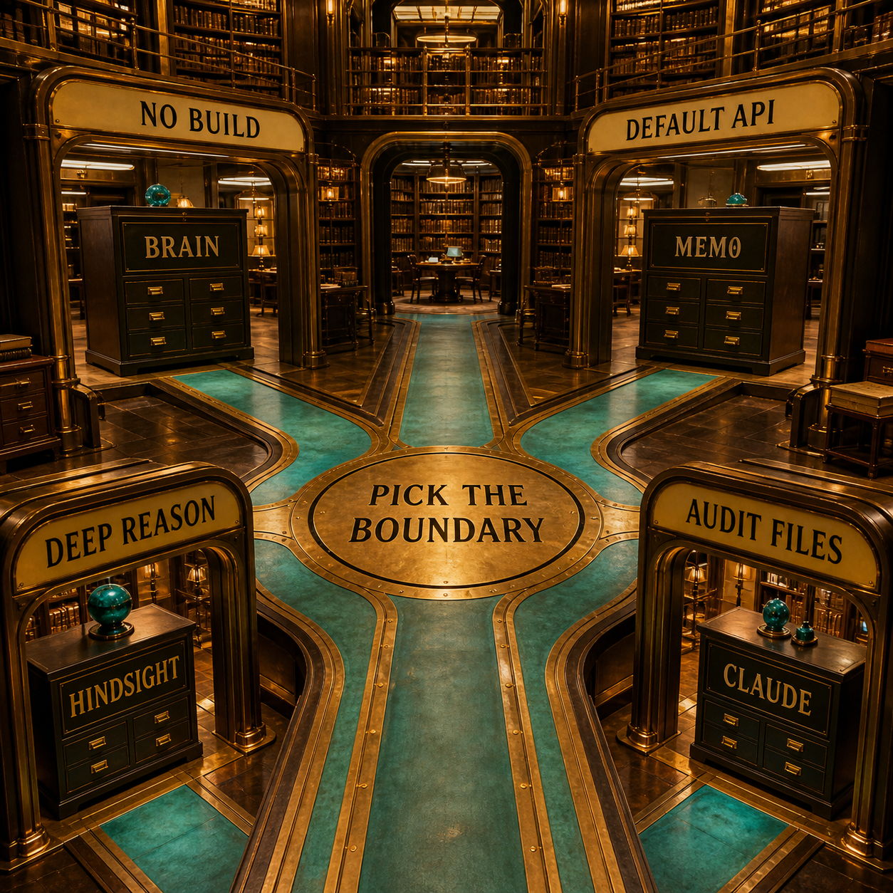Four-route decision flow for choosing an AI agent memory system by persistence boundary