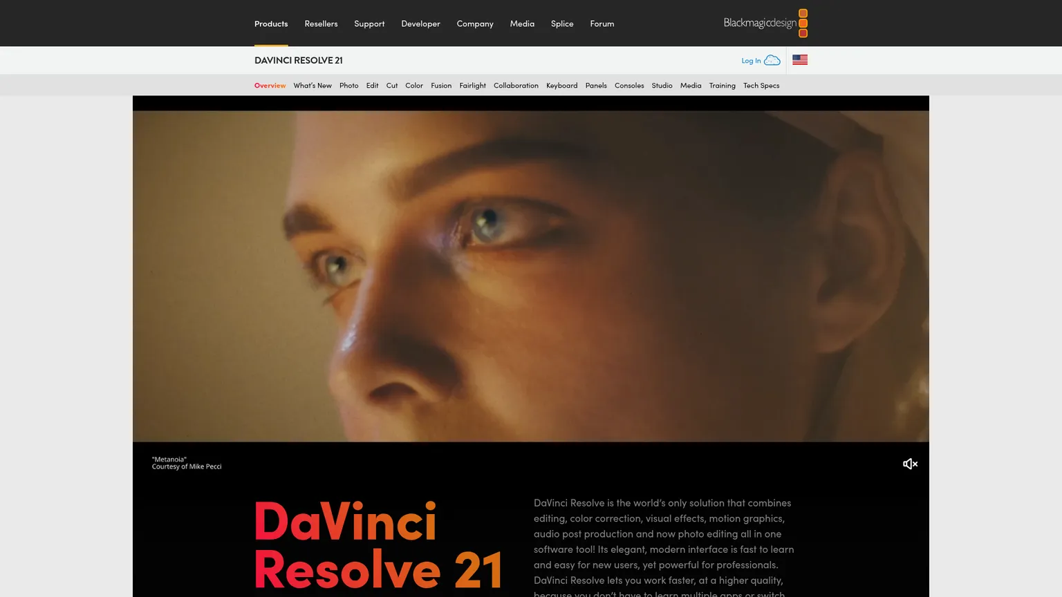 Presentazione di DaVinci Resolve con le versioni Free e Studio a confronto