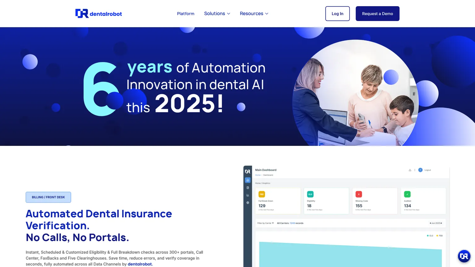 Workflow automatisé de vérification des assurances de dentalrobot et prix de départ