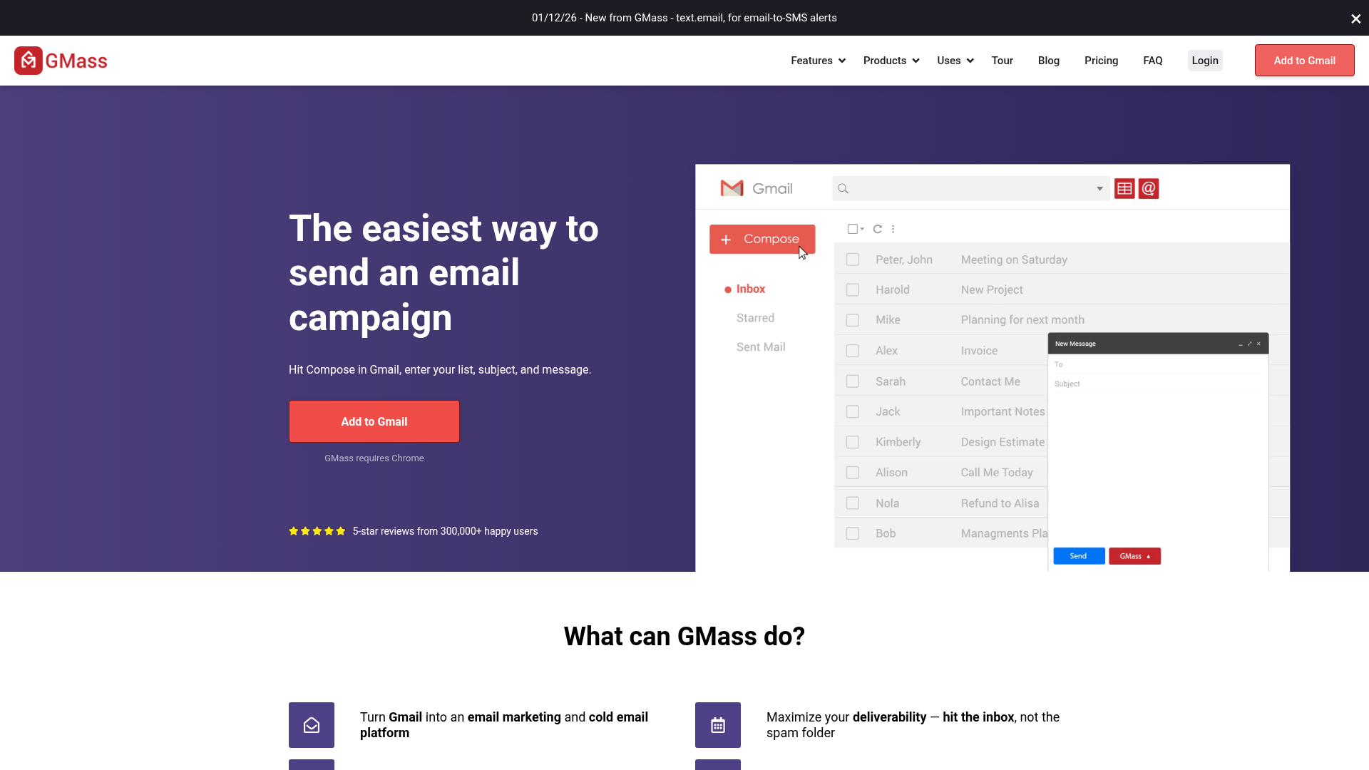 GMass screenshot