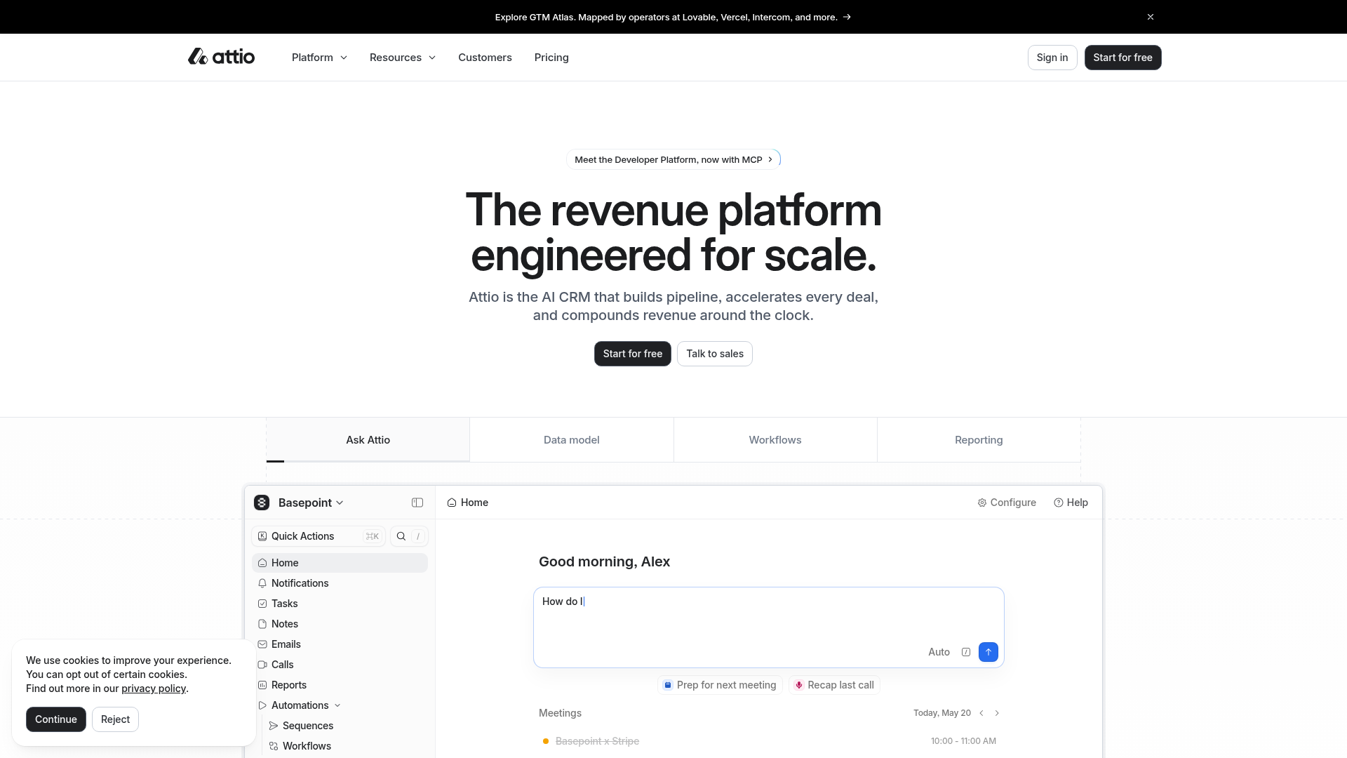 Attio screenshot