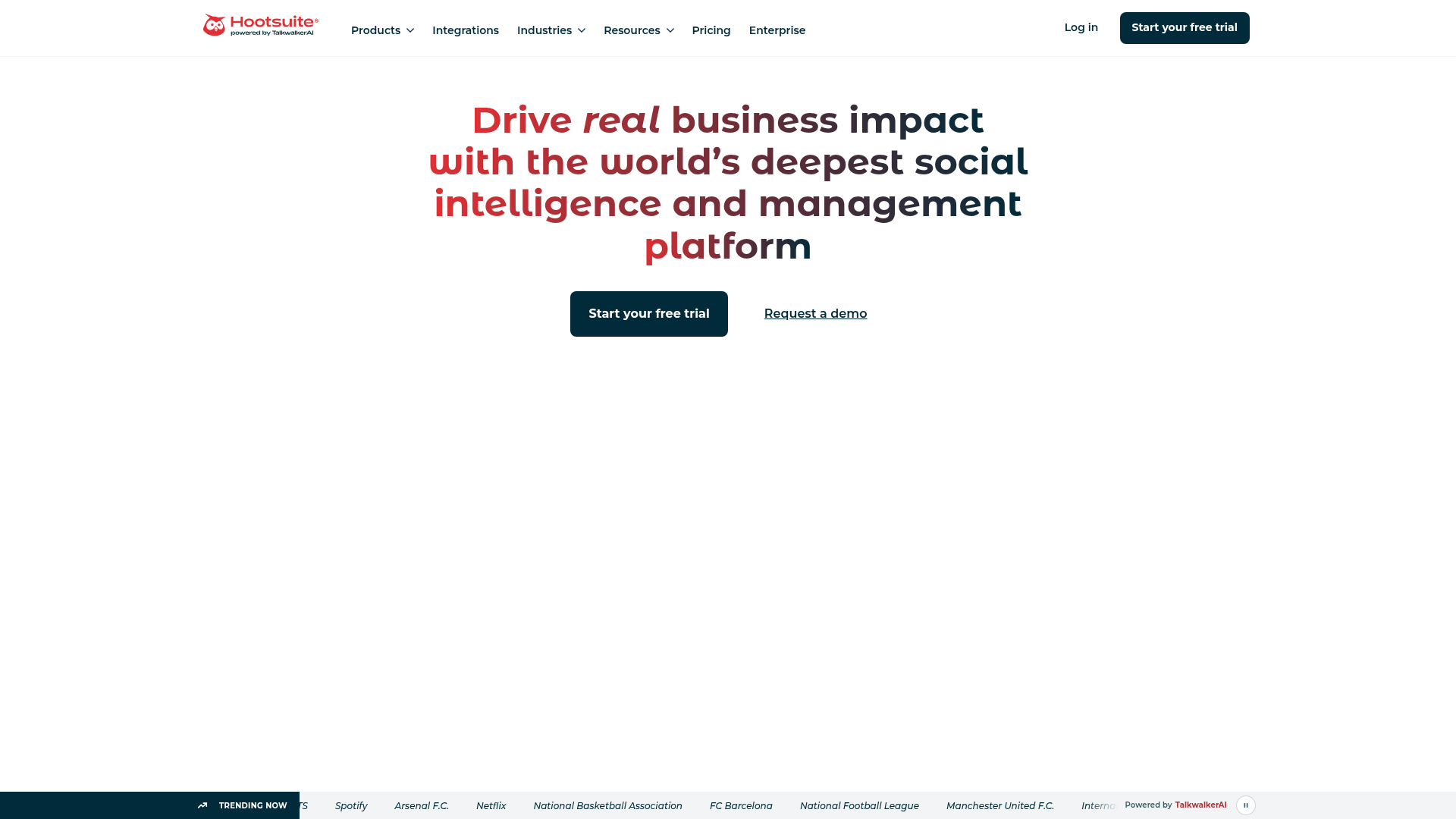 Hootsuite screenshot