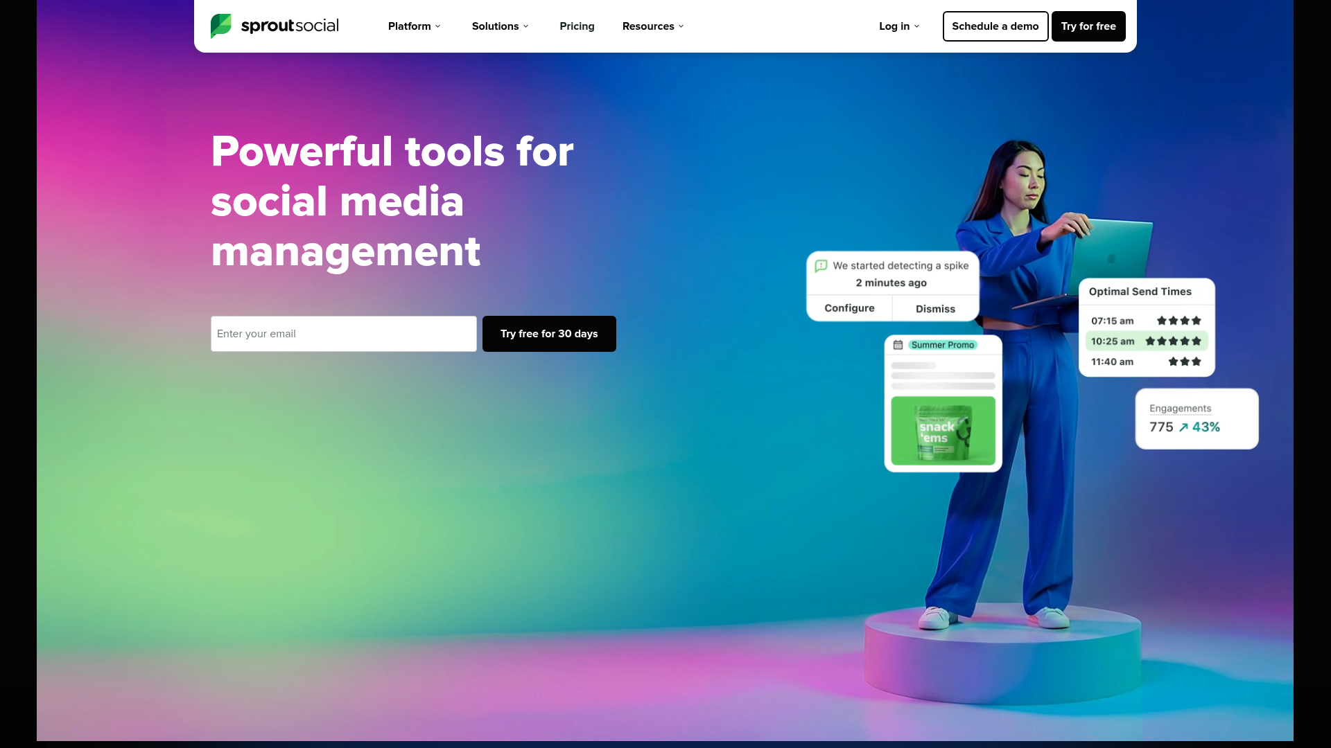 Sprout Social screenshot