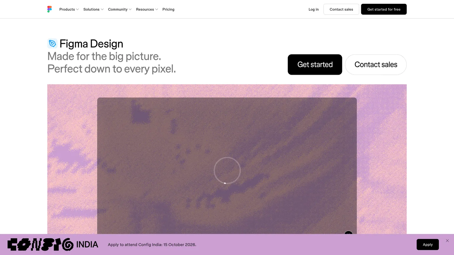 Pagina di Figma Design con progettazione collaborativa di interfacce e flussi di design system