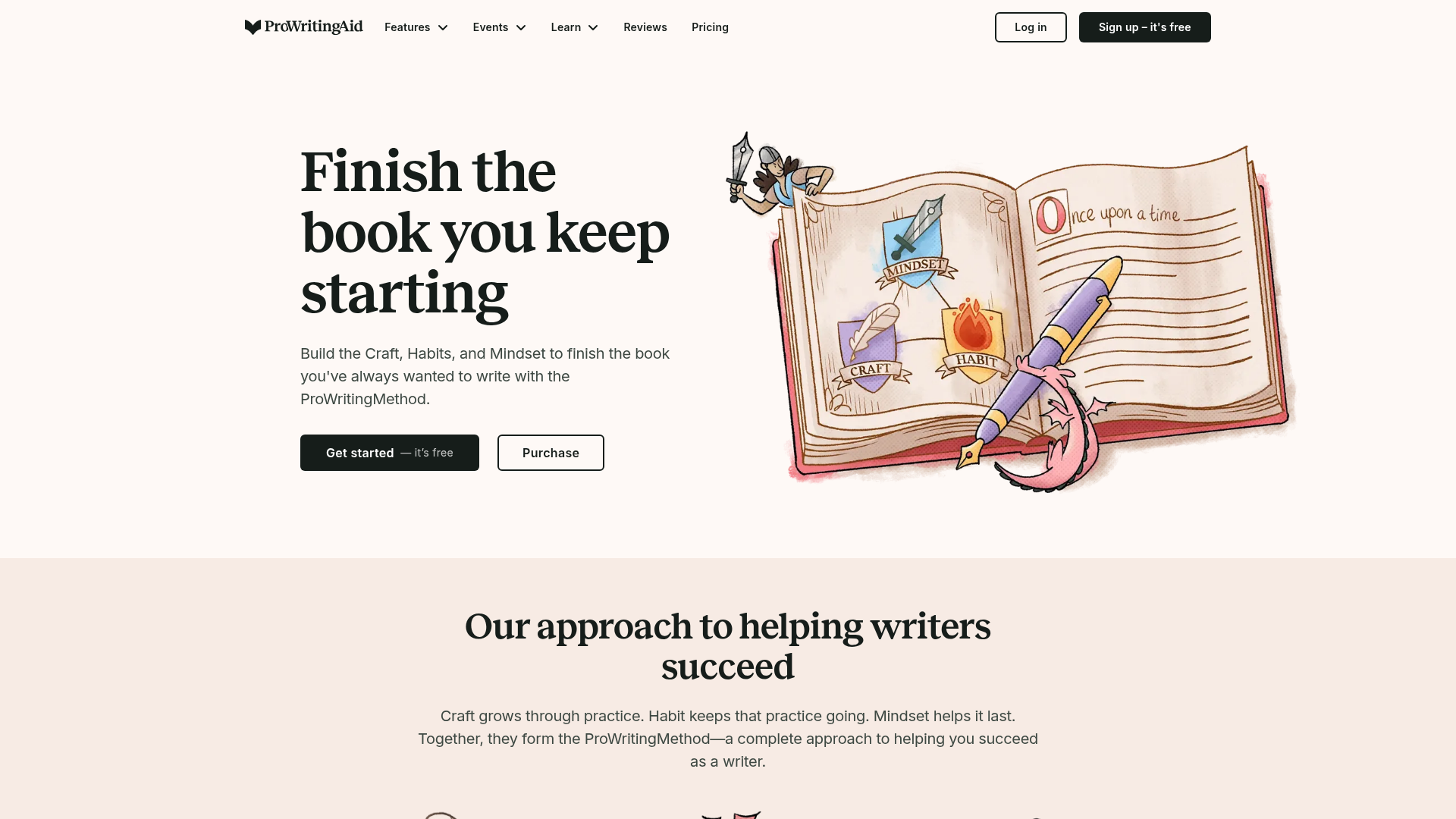 ProWritingAid long-form writing editor