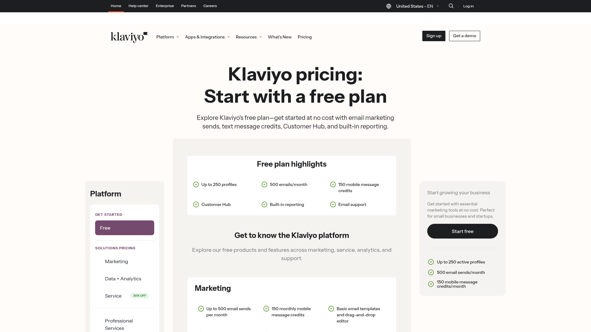 Klaviyo pricing calculator