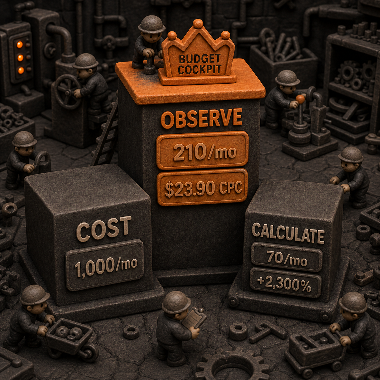 Clay opportunity ranking with search demand for cost, observability, and token calculator products