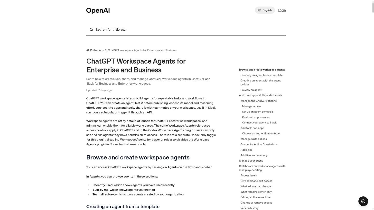 ChatGPT Workspace Agents 搭建与管理指南