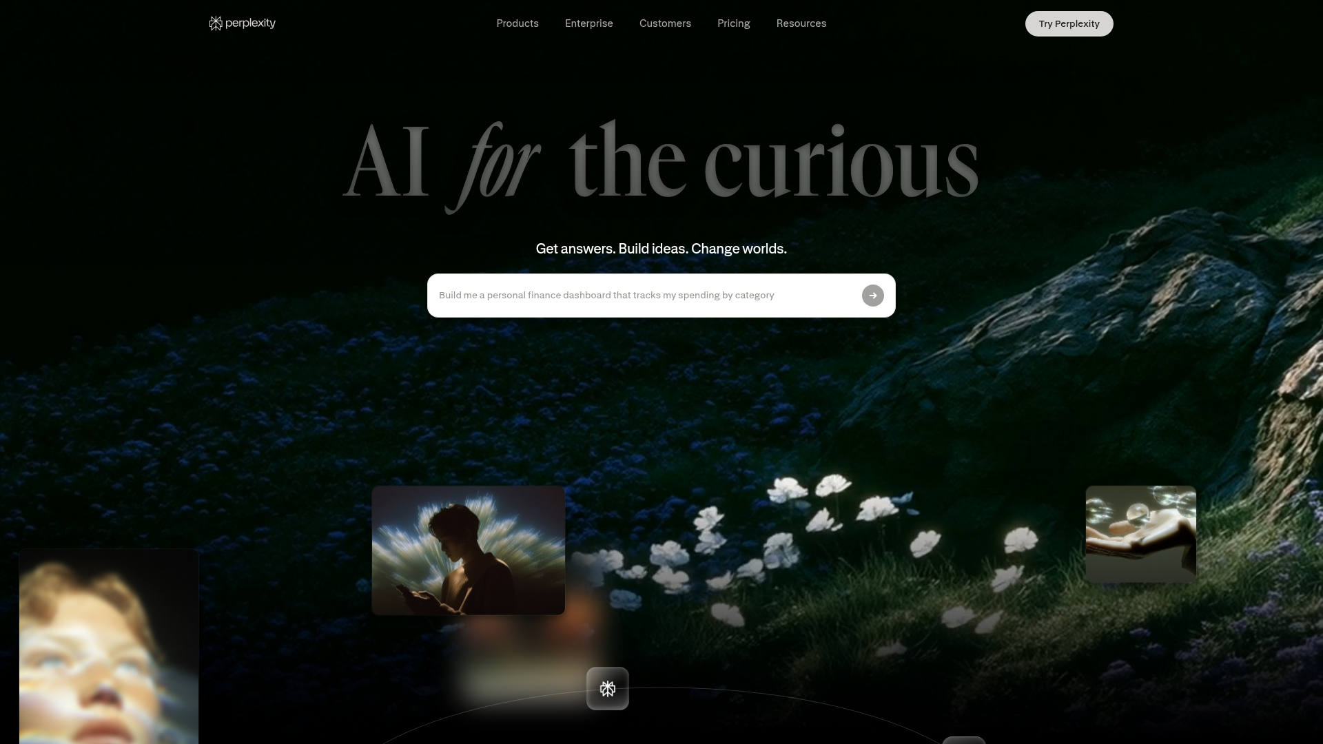 Official Perplexity page describing Pro pricing and research features