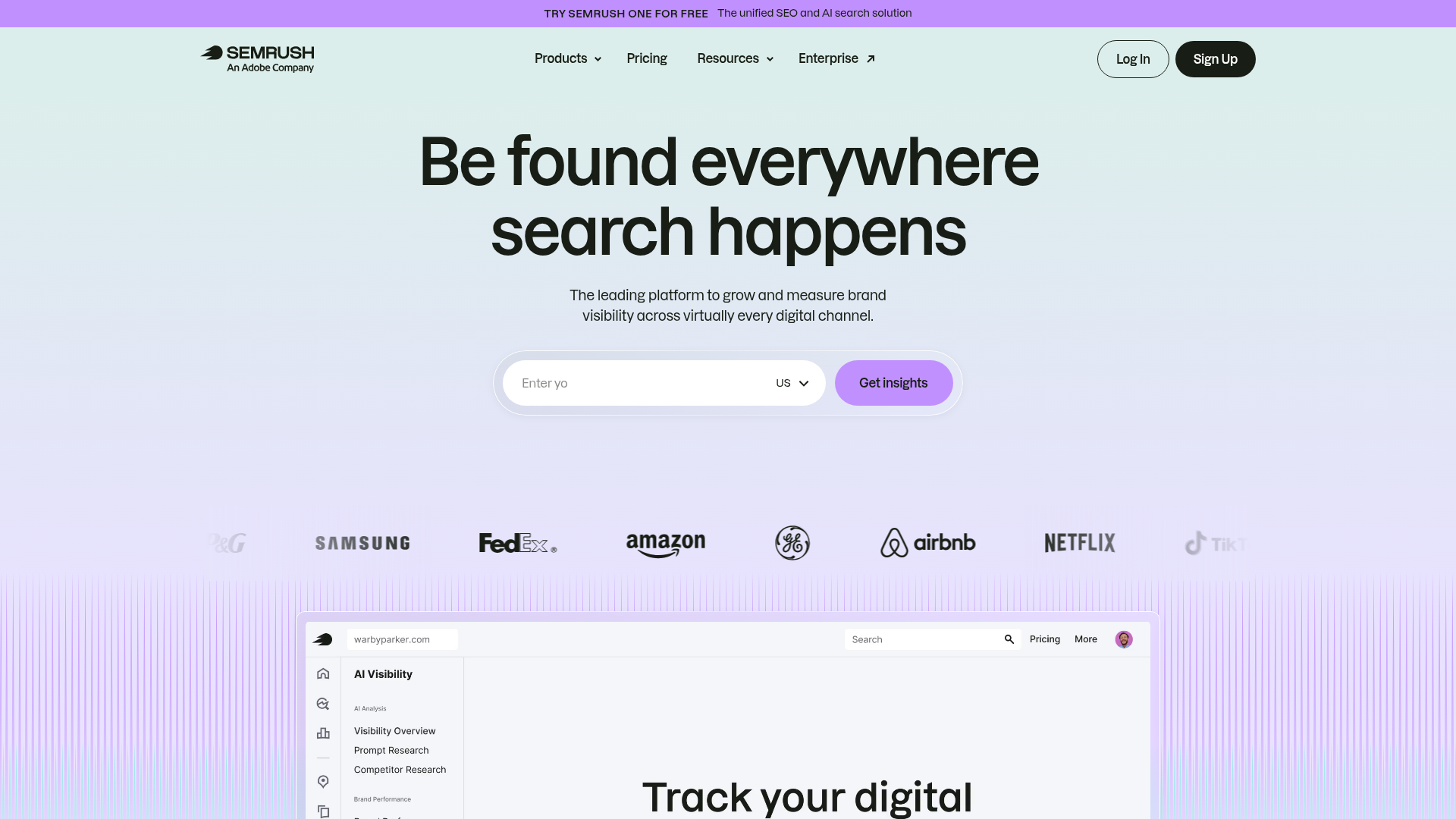 Semrush platform overview