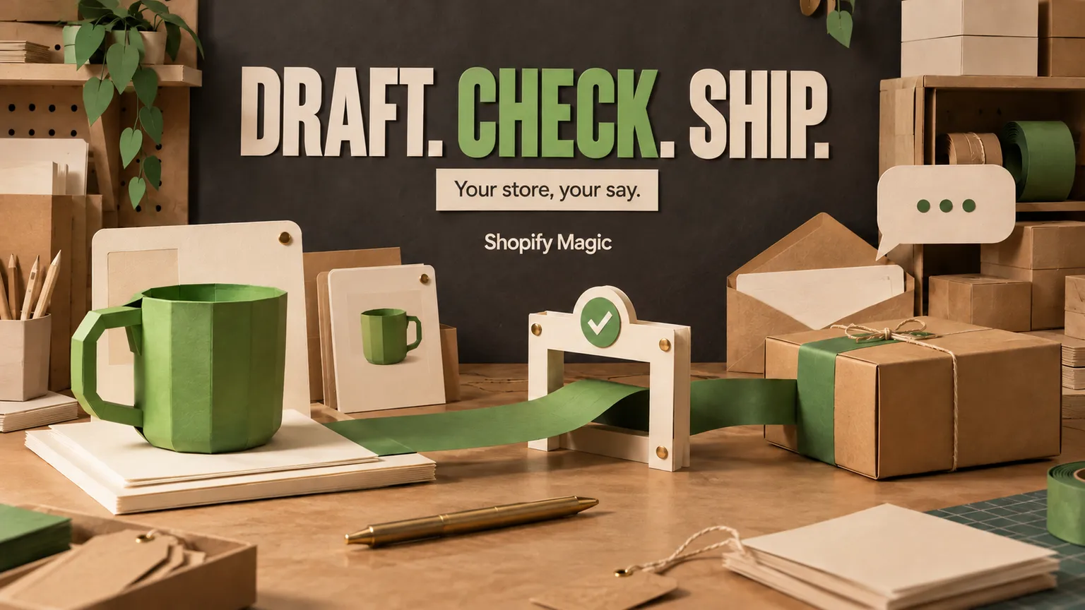 Shopify AI 实用指南：用 Shopify Magic 和 Sidekick 做好店铺内容