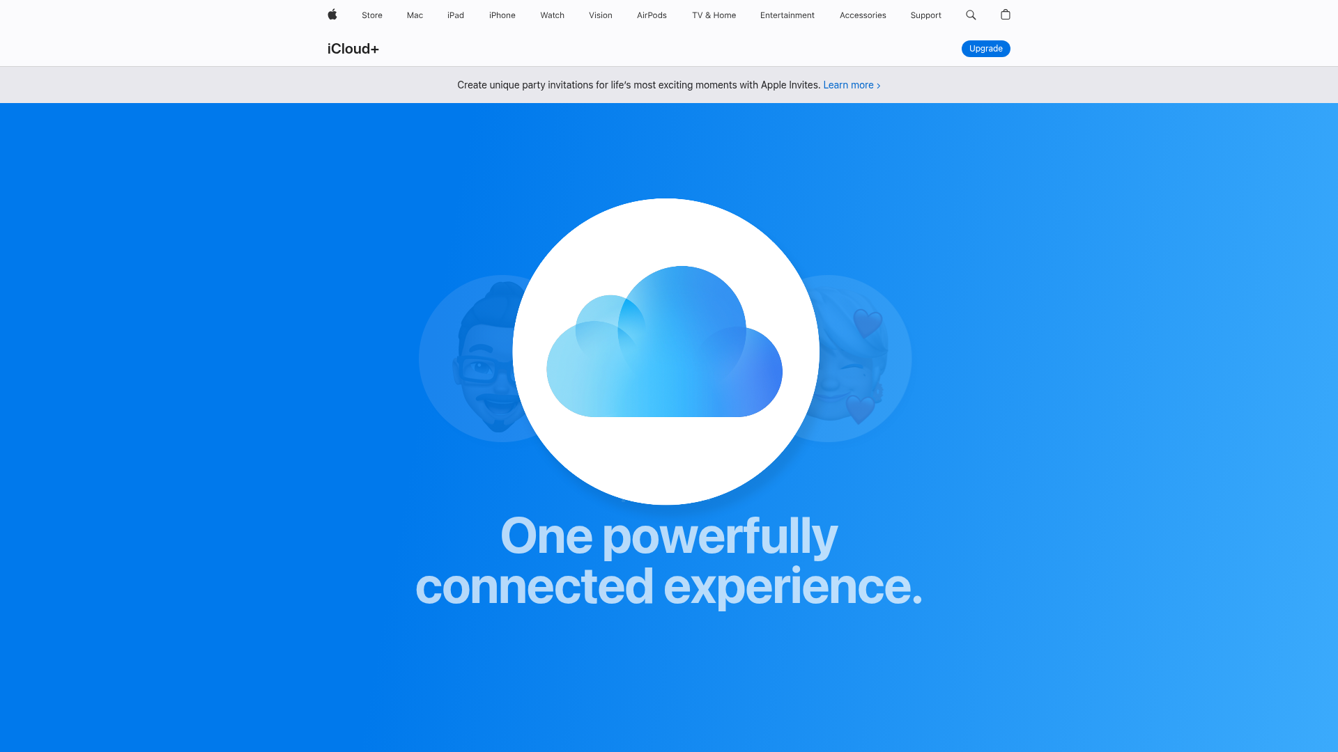 Apple iCloud and iCloud Plus pricing page