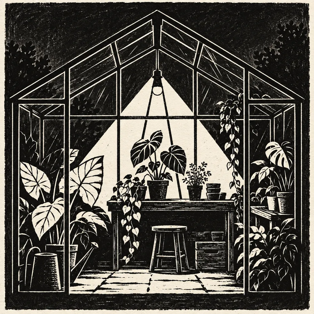 Linocut Without Generic Scratch — preview 3
